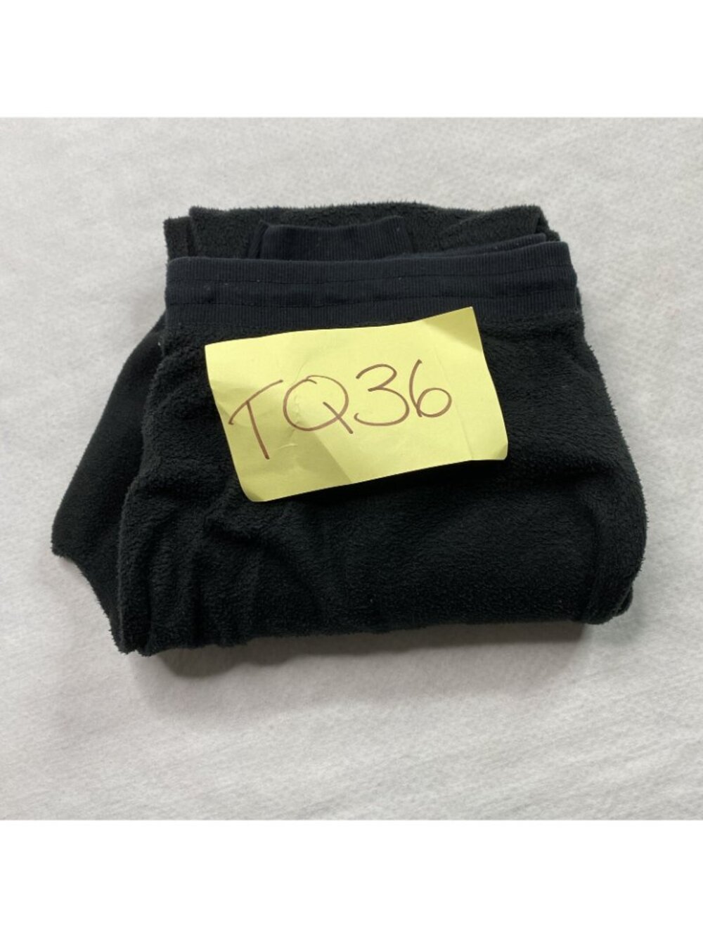 Sova Sweden Black Jogger Pants L/G Cozy 100% Polyester With Pockets & Drawstring - Picture 13 of 16